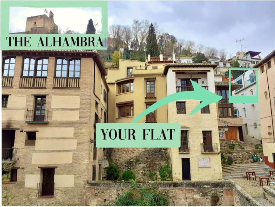 Apartament Spacious Loft / Literally At The Foot Of Alhambra Grenada Zewnętrze zdjęcie